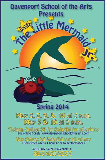 The Little Mermaid Jr. poster