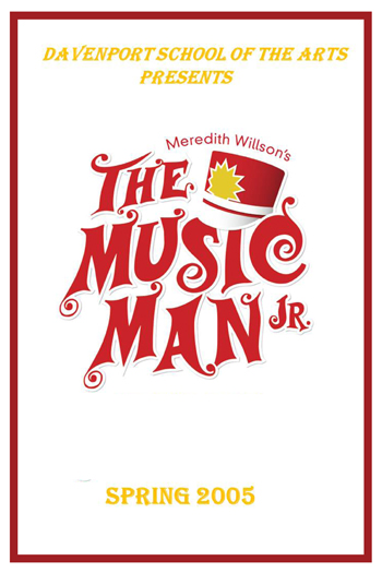 The Music Man Jr. poster